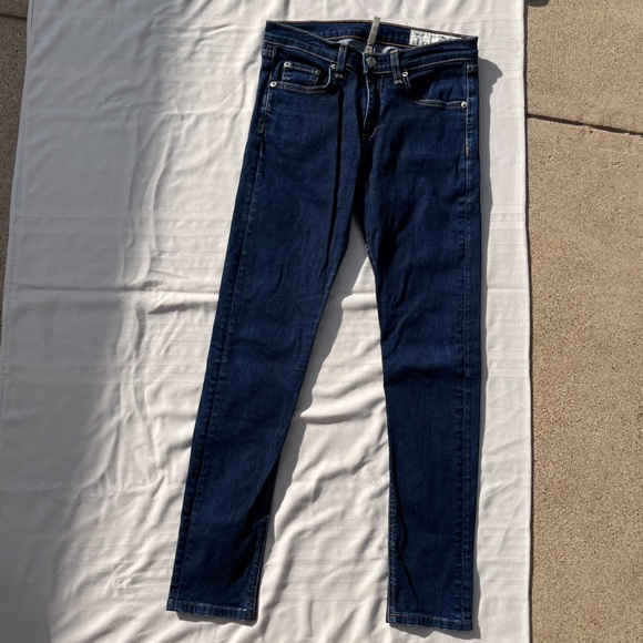 Rag & Bone High Rise Skinny Jean in Heritage Size 28 - Picture 4 of 10